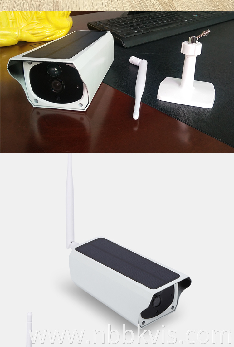 Wireless Infrared Solar Charging Surveillian Camera